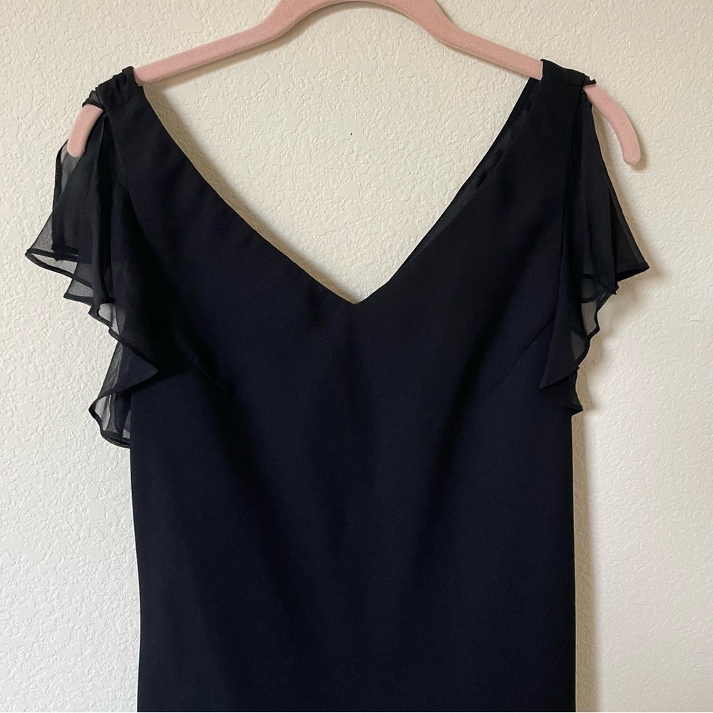 Joseph Ribkoff Silk Black Evening/cocktail‎ Dress Size 10 - Picture 2 of 7